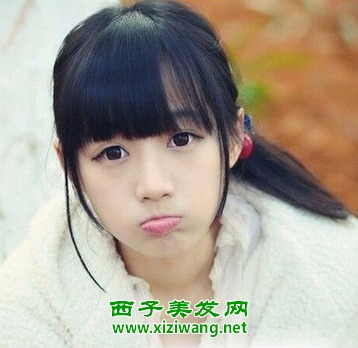  女生扎发怎么扎好看女生中发发型扎法图解