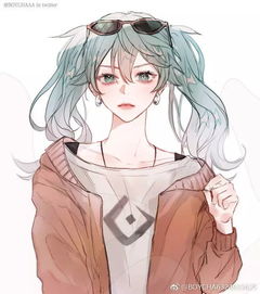  高清卡通动漫男生女生二次元头像