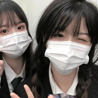  高颜值头像女生超仙闺蜜双人图片