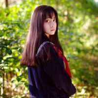  清纯花姑娘微信头像图片大全