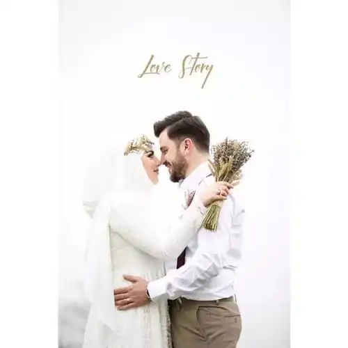  最全穆斯林婚纱照我要戴着纱巾穿上最美的婚纱嫁给你