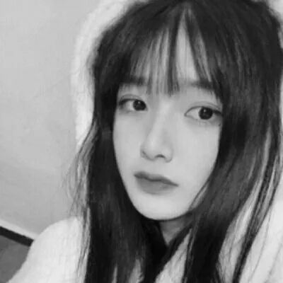  女生头像黑白女生头像霸气