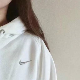  q友乐园女生头像蓝色裤子配白色衣服背影图片