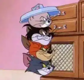  猫和老鼠,永远滴神表情包