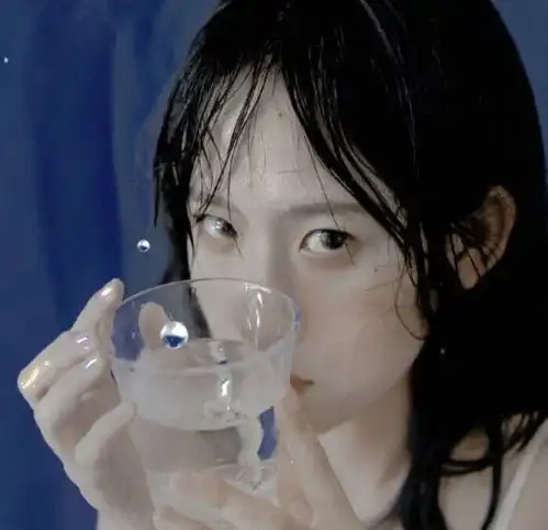 克莱因蓝头像女