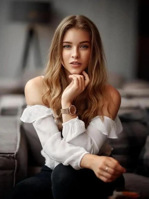  美丽的欧美女孩