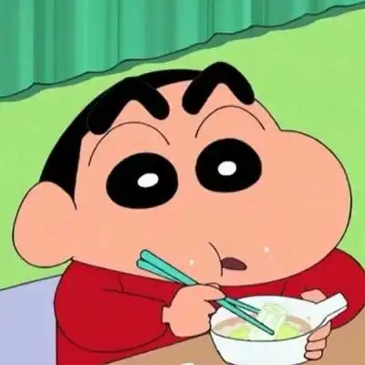 蜡笔小新情侣头像最萌爸