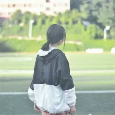  小清新背影女生头像
