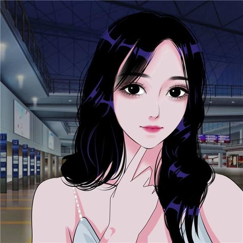  手绘可爱女孩头像高清手绘头像女生唯美简约头像手绘女生简单气质