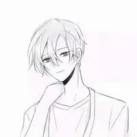  qq头像素描简约