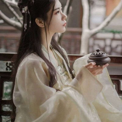  江孑唯美意境古风气质女生头像