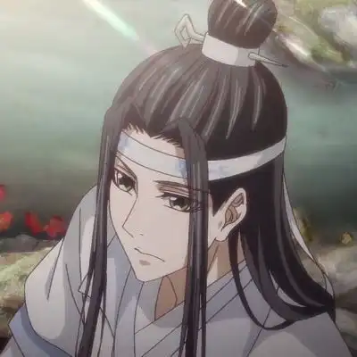  魔道祖师蓝忘机头像蓝忘机图片高清无水印