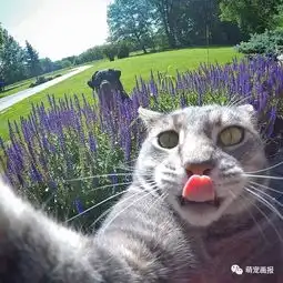  自拍狂猫和它的两只汪星人小跟班
