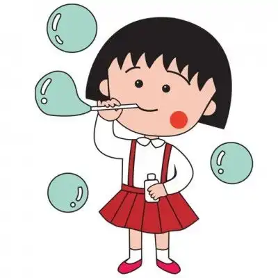  樱桃小丸子头像精选最新可爱卡通小丸子头像