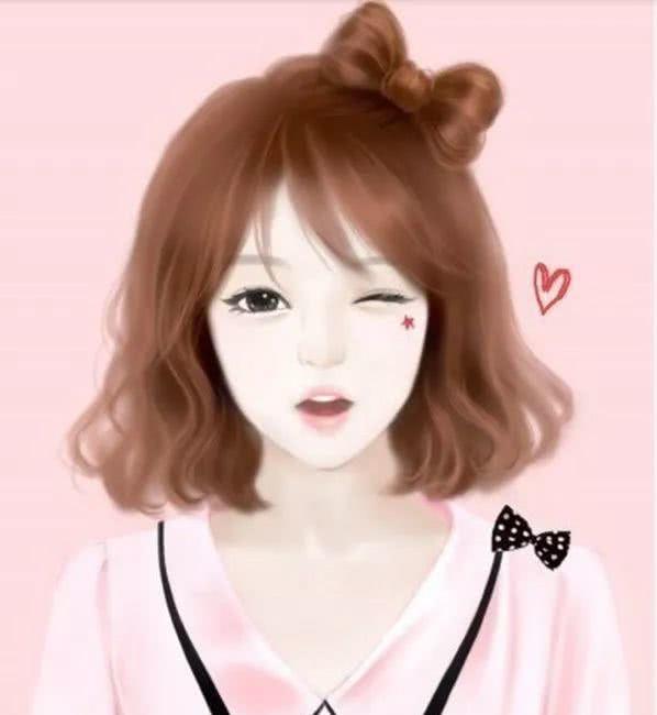 女生头像萌小希早安