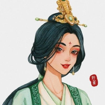  迪士尼公主手绘古风女头你是我的女生头像我要个性网