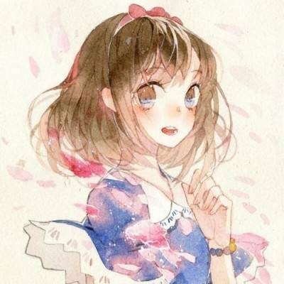  短发卡通头像女简约短发冷艳女生动漫头像大全