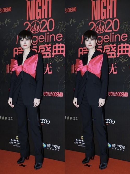  李宇春越来越有女人味了,穿西装还配个大蝴蝶结,生图看着好显白
