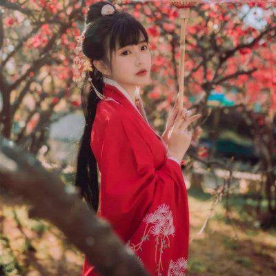  古风头像女生仙气真人懵懂少女有点冷酷的