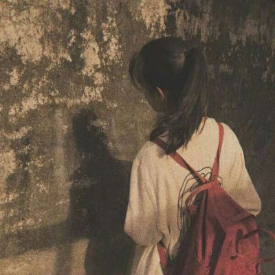  原宿风暗黑系女生头像真人孤独堕落女生头像高冷