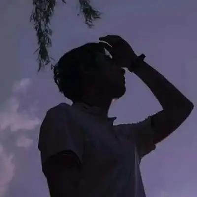 情侣头像一对两张黑白