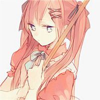  二次元黑发女生头像微信头像图片大全