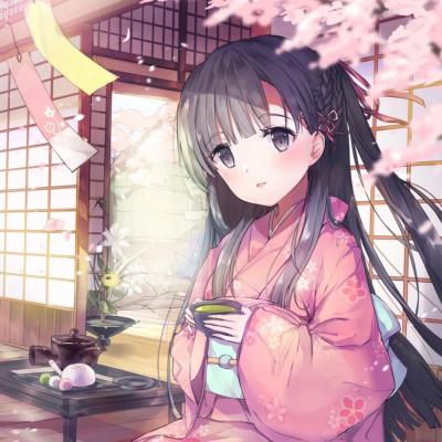  古风女子头像动漫,月中相思人太美了