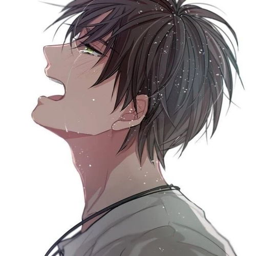  动漫男生头像且视他人之疑目如盏盏鬼火,大胆地去走你的夜路