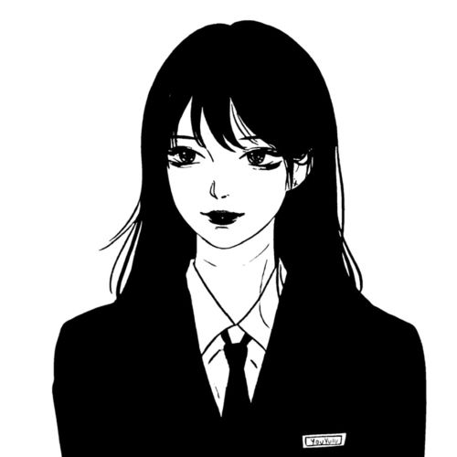 酷酷的女生动漫头像