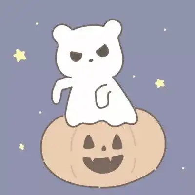情侣头像卡通呆萌一对两