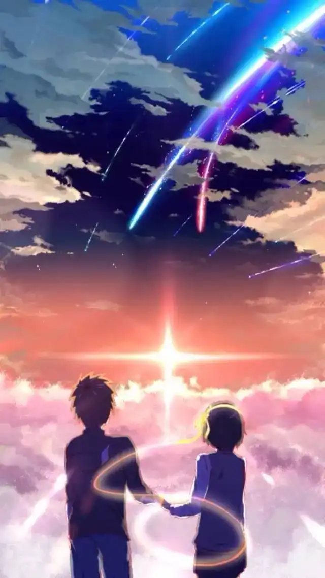  君名你的名字情侣头像壁纸美图动漫频道