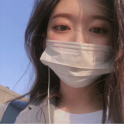  女生头像蓝色系