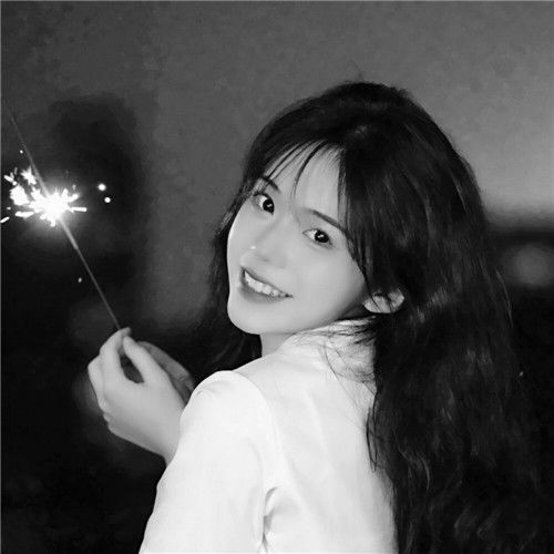  唯美女生黑白头像图片,不可错过的神秘魅力