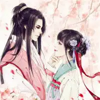  唯美手绘古风情侣头像,甜蜜的爱,浓浓的情