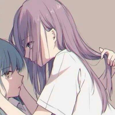 卡通头像女生闺蜜