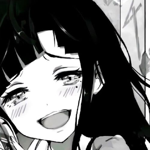  第897期动漫头像0118黑白系动漫女生头像