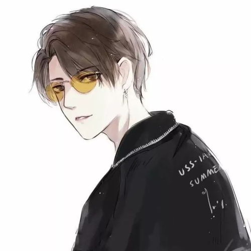  头像一组动漫男生头像