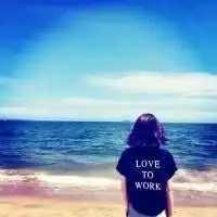  2015情侣搞怪背影头像一张男一张女
