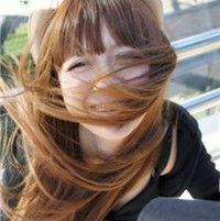遮脸女生头像发型