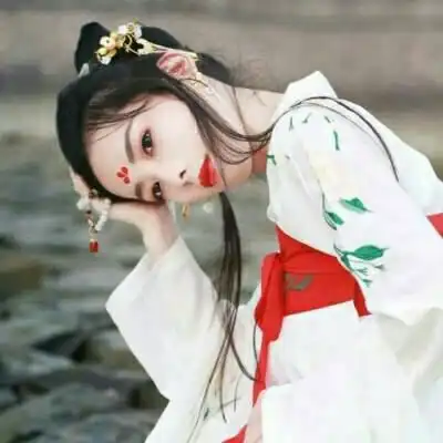 情侣头像真人版古风李商
