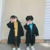  抖音里流行萌娃的情侣头像