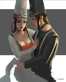  photoshop绘制另类风格的黑白无常插画绘制教程