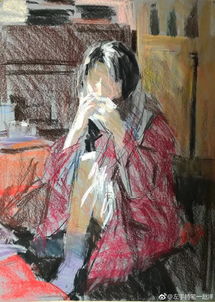  央美才男笔下的色粉美女,画作疯狂,无数观众都醉倒在他的画里