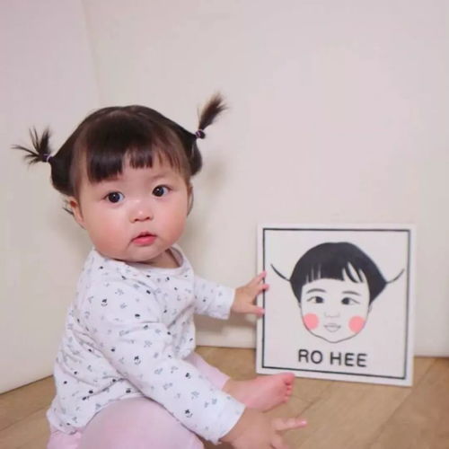 萌娃头像女生搞怪可爱贾