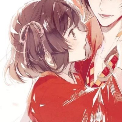  2019年超火情侣头像只缘感君一回顾,使我思君朝与暮