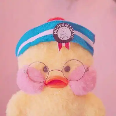  小黄鸭微信头像抖音网红小黄鸭