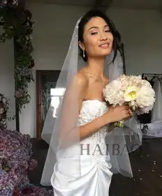  一件婚纱三种穿法这位俄罗斯超模的婚纱让我...