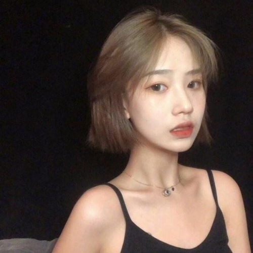  云梓短发原宿干净女孩丨听云与女生头像我要个性网