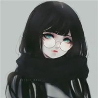  qq头像女生带眼镜可爱