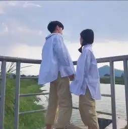 二哈情侣头像一男一女男